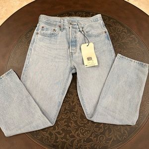 nwt!! levi's 501 women's jeans! 26x26 length